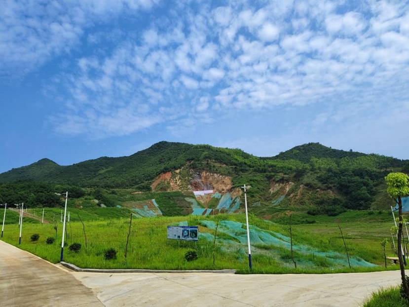 銅山、前山露天采坑復(fù)墾項(xiàng)目完成